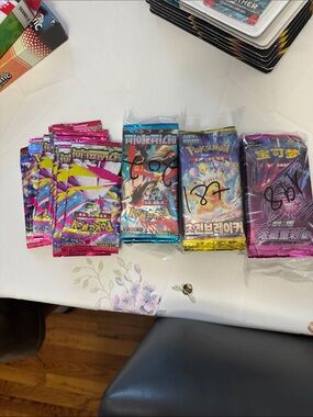Trading Card Game Booster Packs - Multicolor